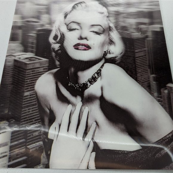 Marilyn Monroe - Triple Views - 3D Lenticular Poster 13 x 10 Animated Print - Picture 2 of 7